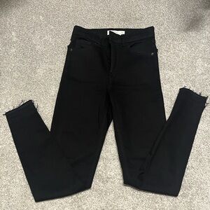 Topshop Black Jamie Denim